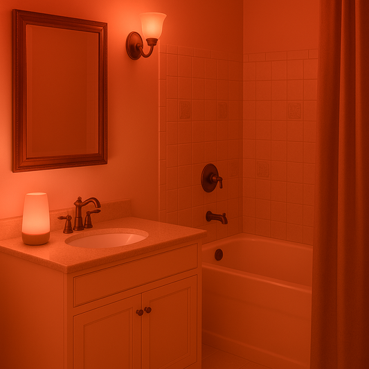 Red Light During Your Baby’s Bath?