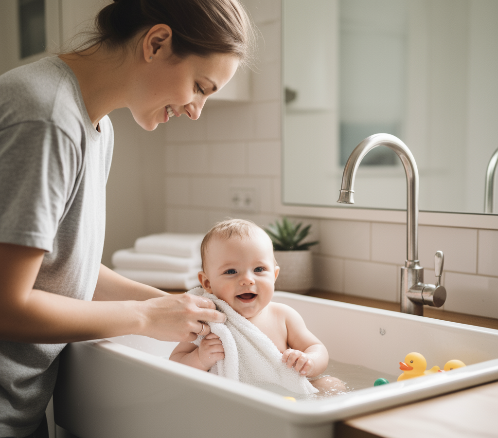 Are Some Sinks Better Than Others for Baby Baths?