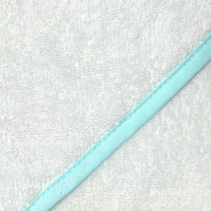 Mint Green Colour close up of fabric and trim